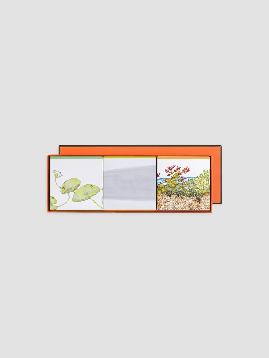 Parfums-Jardins Soaps 3-Piece Gift Set by HERMS