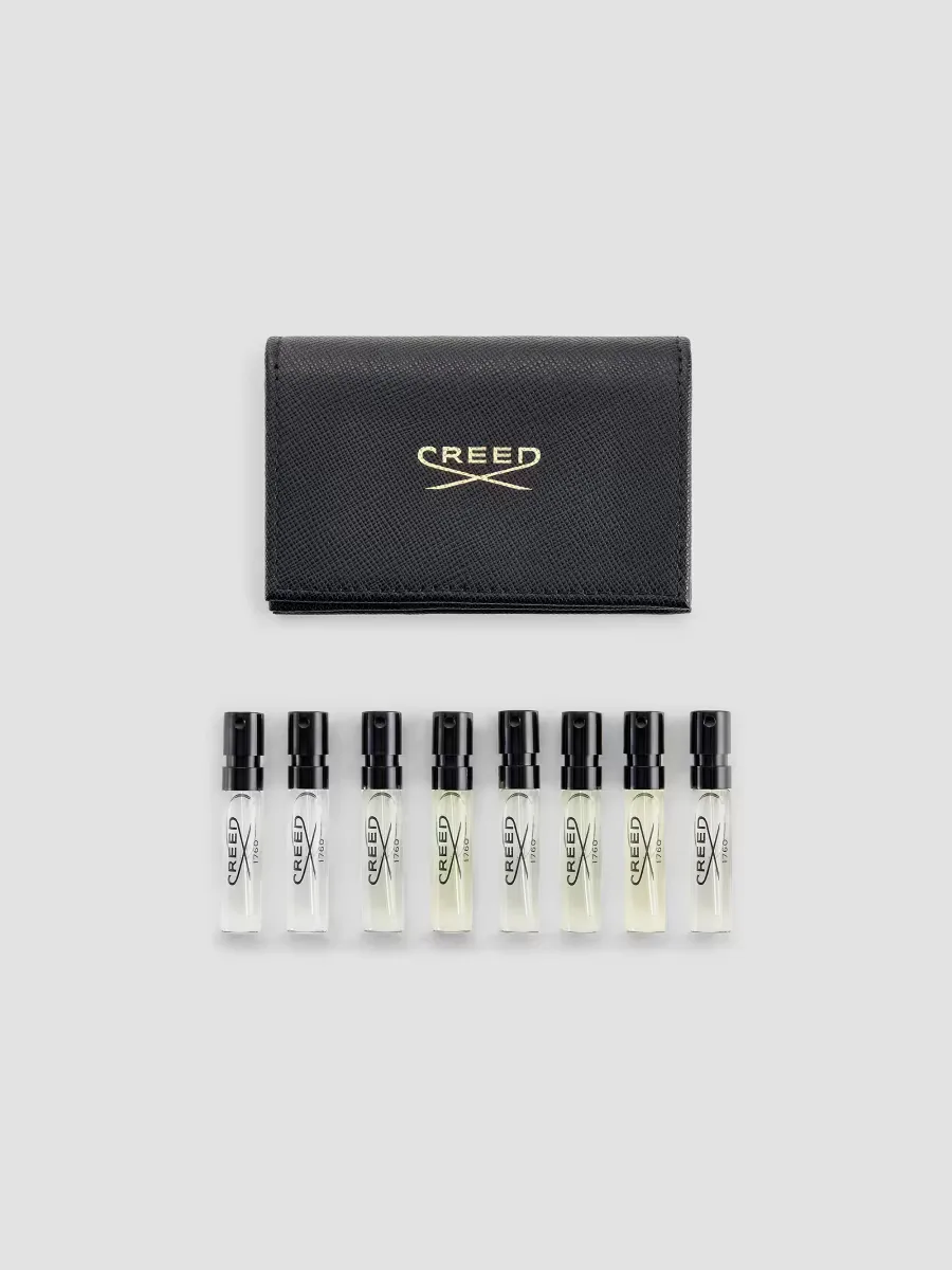 Leather Wallet 8-Piece Fragrance Discovery Set by Creed