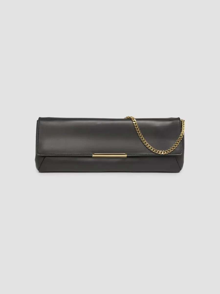 Small Leather Convertible Clutch