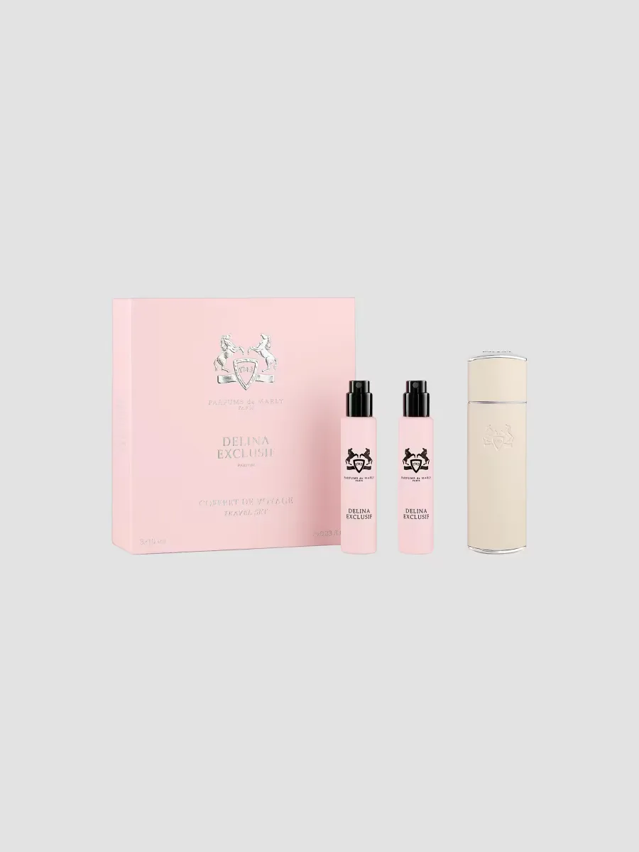 Delina Exclusif Parfum Travel Set by Parfums de Marly