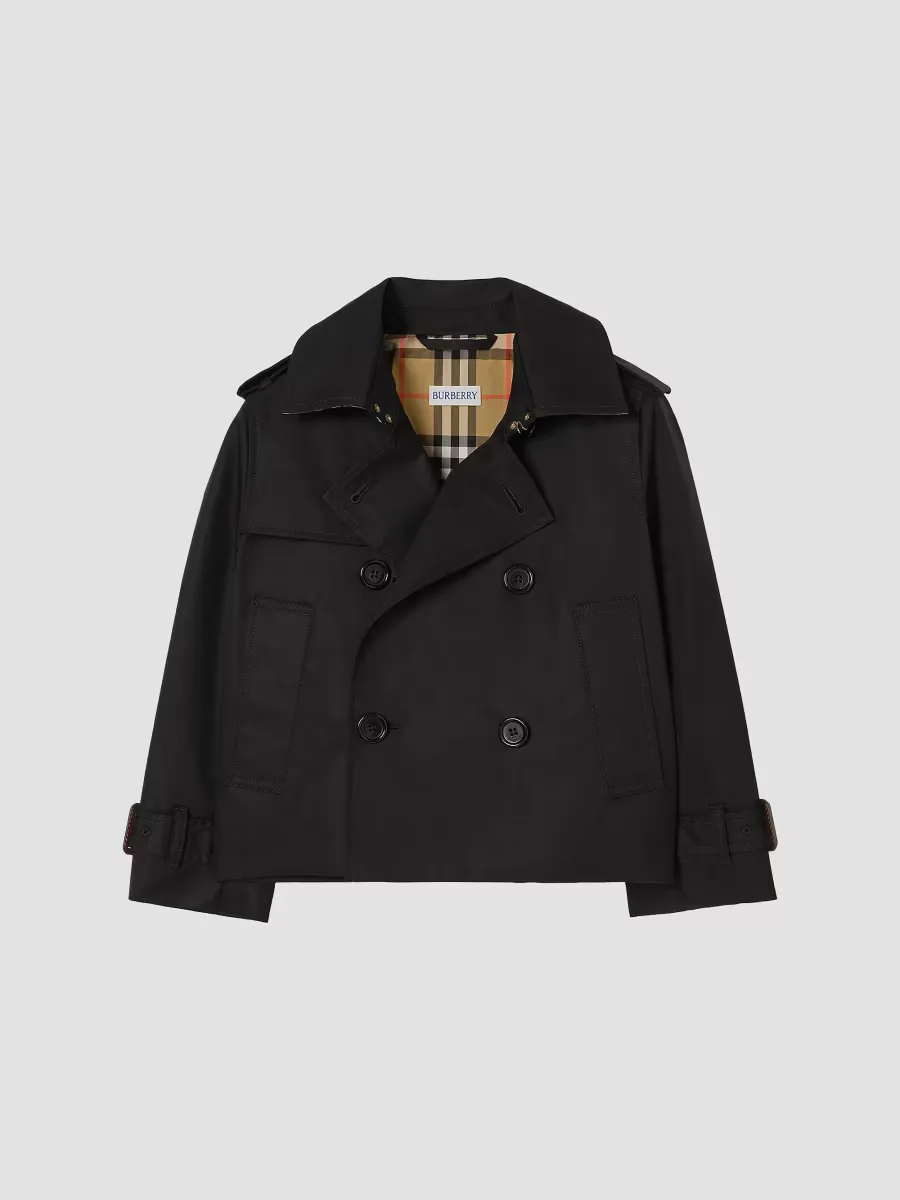 Cotton Trench Jacket by Burberry
