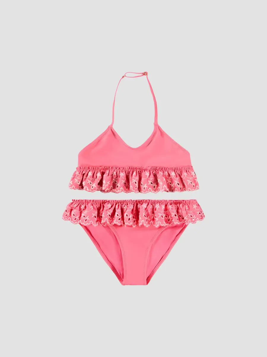 Nanda Ruffled Two-Piece Swimsuit by Molo