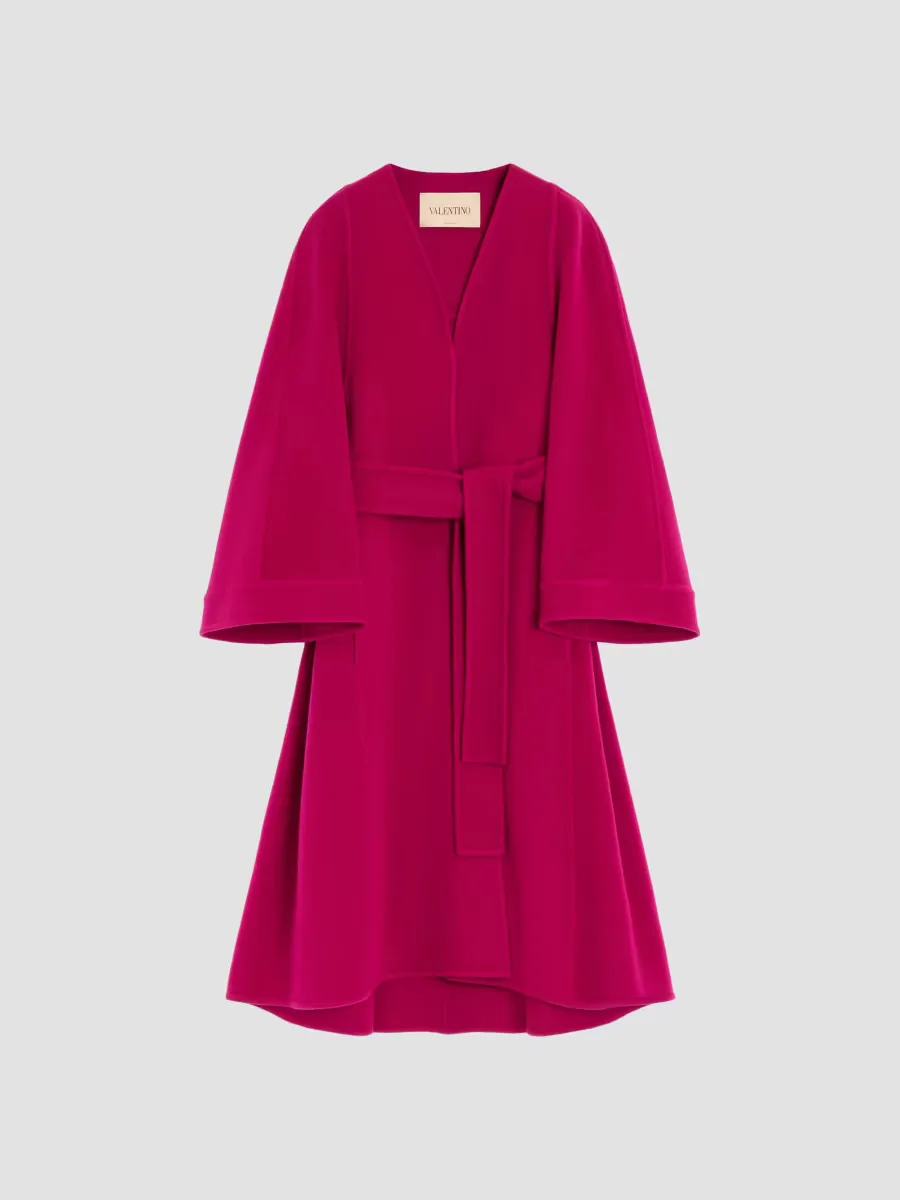 Soft Drapé Coat by Valentino