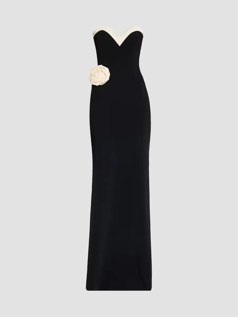 Wisdra Strapless Gown by Chiara Boni La Petite Robe
