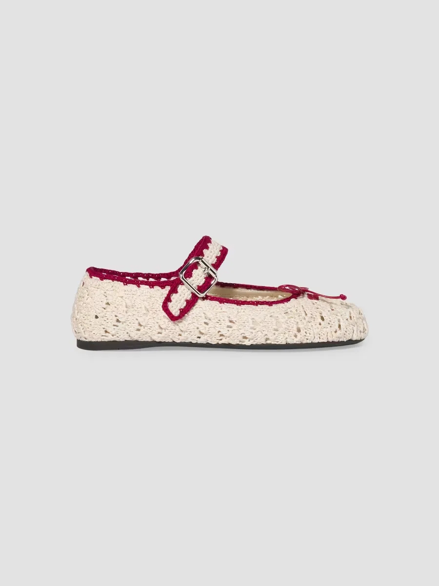 Crochet Ballerinas by Miu Miu
