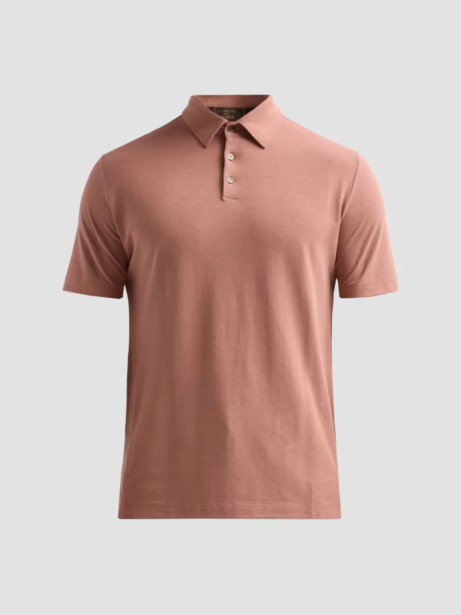 Ice Short-Sleeve Cotton Polo Shirt
