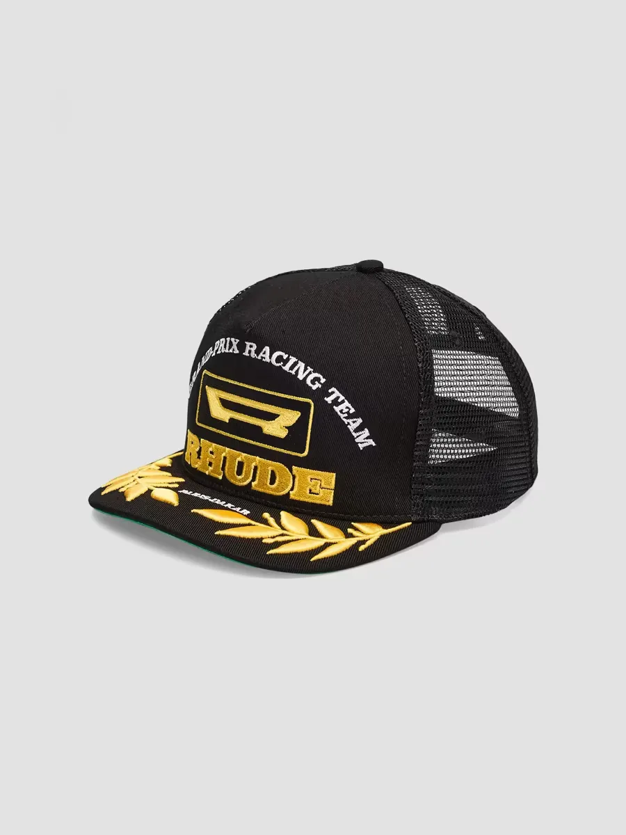Rhude Racing Panel Trucker Hat by Rhude