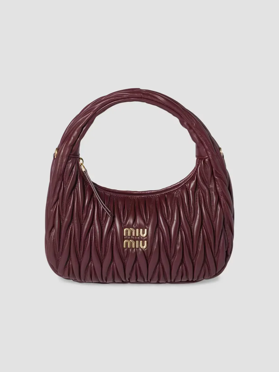 Wander Matelass Nappa Leather Top Handle Bag by Miu Miu