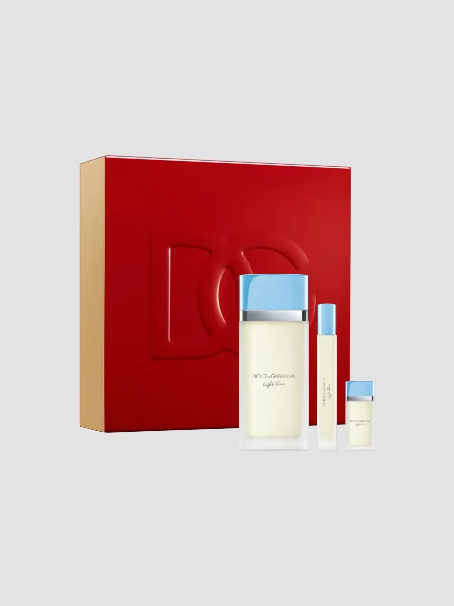Light Blue Eau De Toilette Trio Gift Set by Dolce & Gabbana