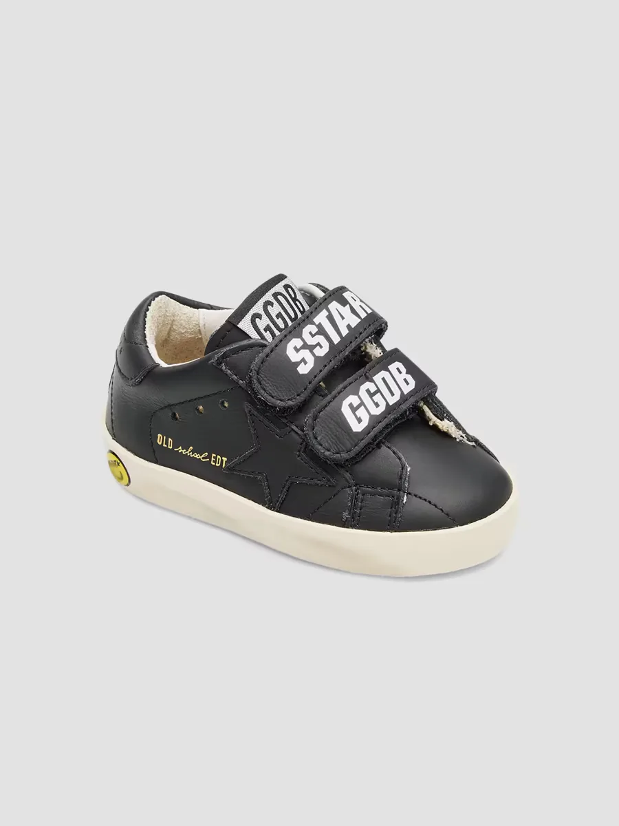 Old School Leather Sneakers by Golden Goose