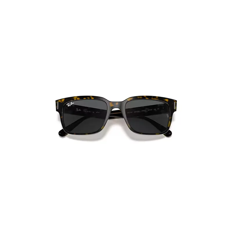 Jeffrey Sunglasses Havana on Transparent Brown Frame Grey Lenses 53-20