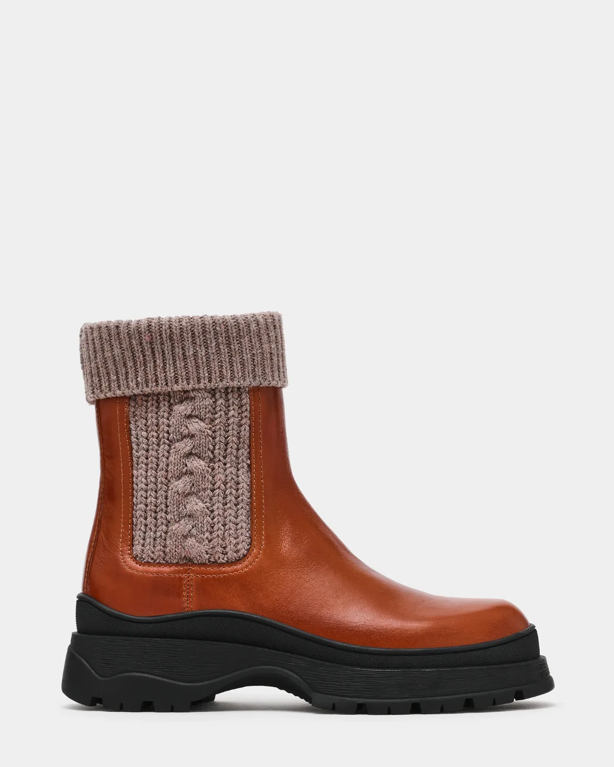Sadley Ankle Booties - Leather by Steve Madden