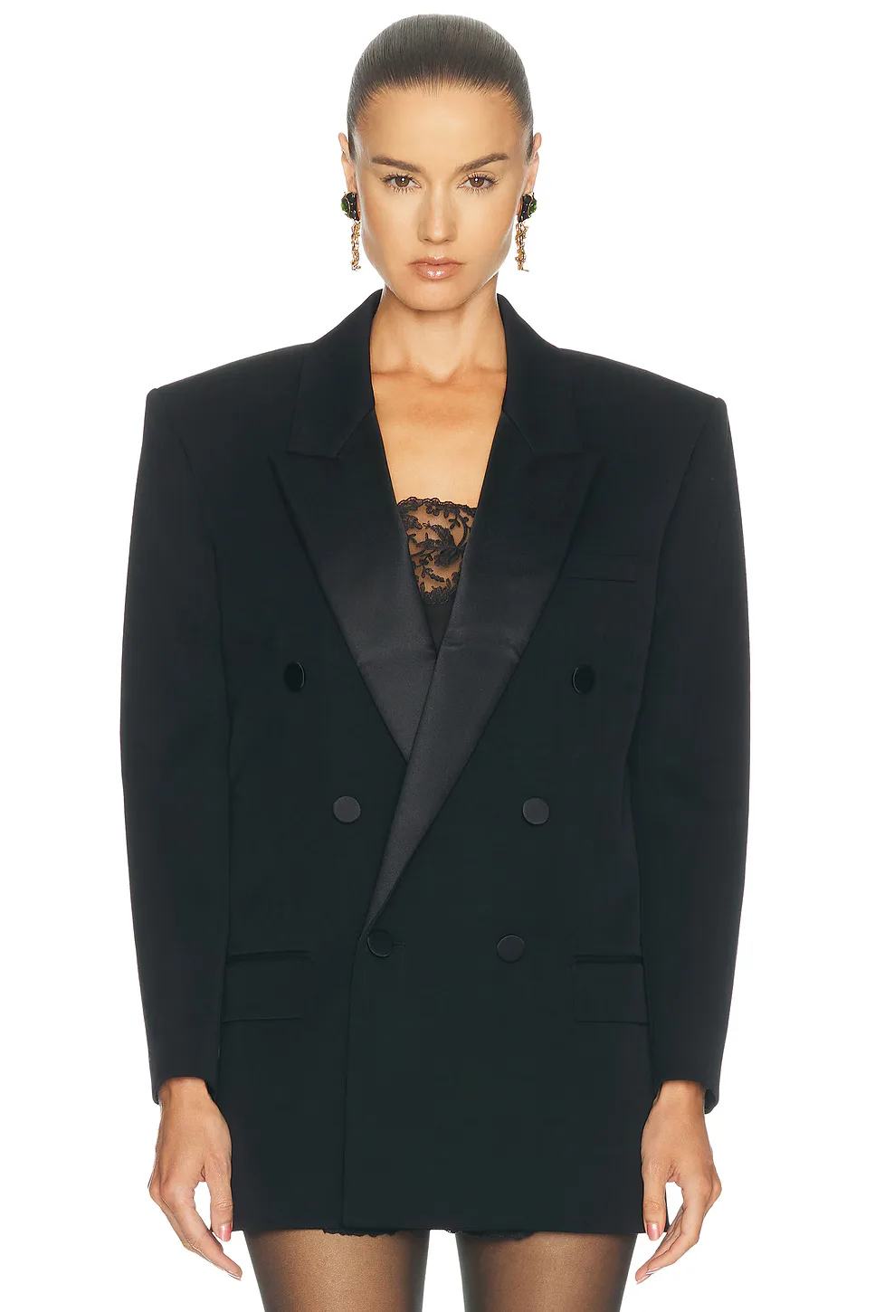 Double Breasted Jacket by Saint Laurent