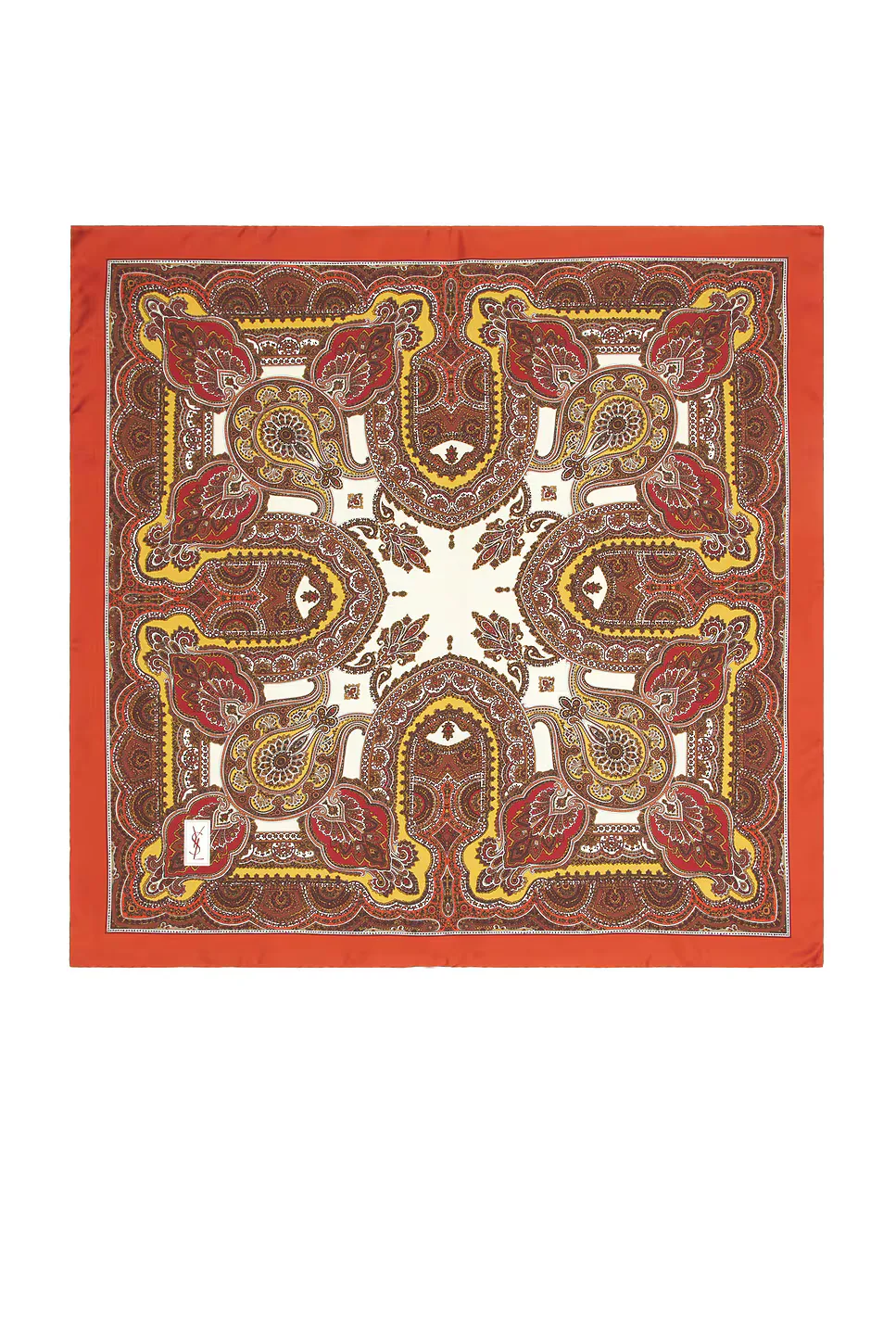 Vintage Paisley Carre Scarf