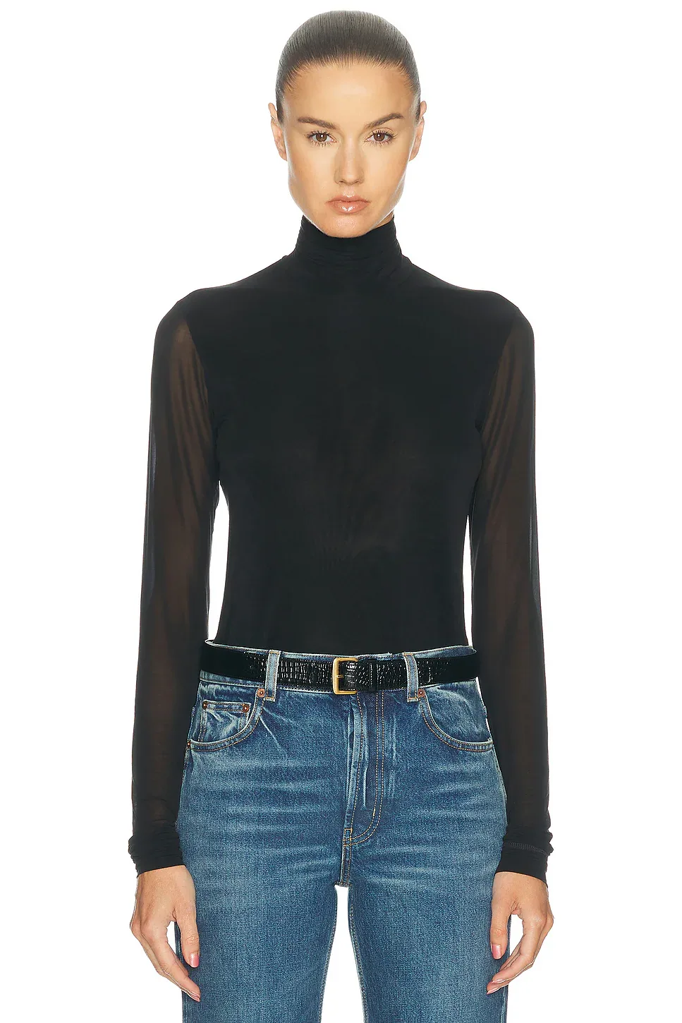 Turtleneck Top by Saint Laurent