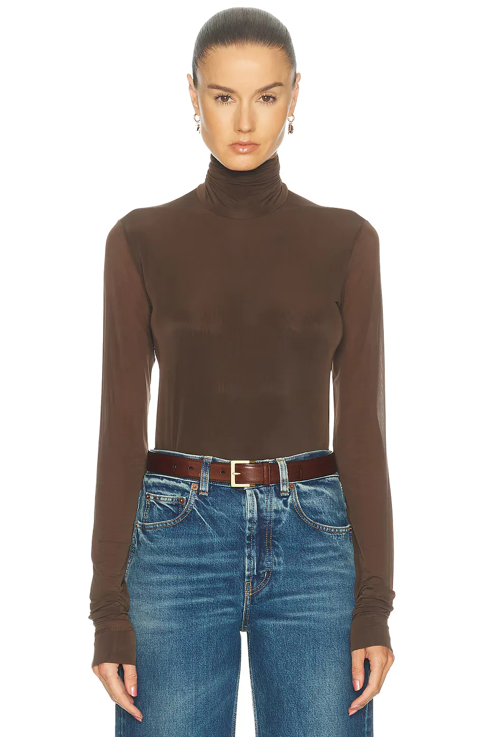 Turtleneck Top