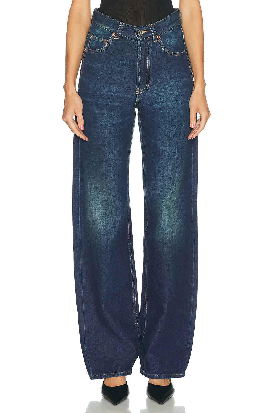 V Waist Baggy by Saint Laurent