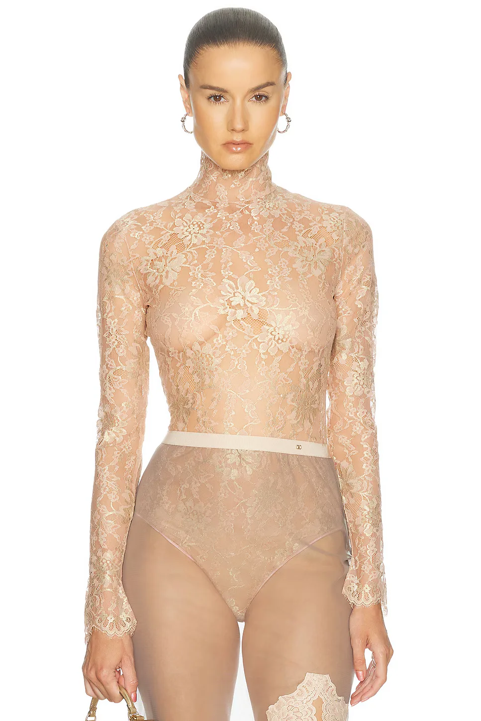 Tulle Bodysuit by Valentino