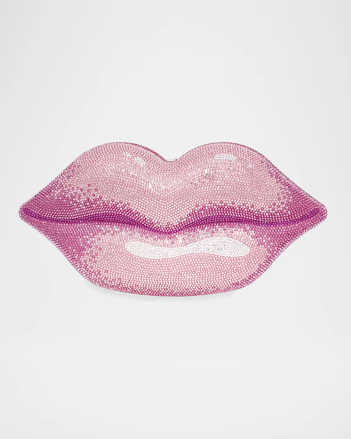 Hot Lips Crystal Clutch Bag