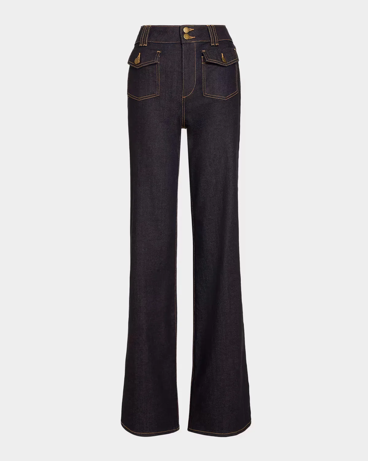 Fay High-Rise Wide Leg Jeans by Ramy Brook
