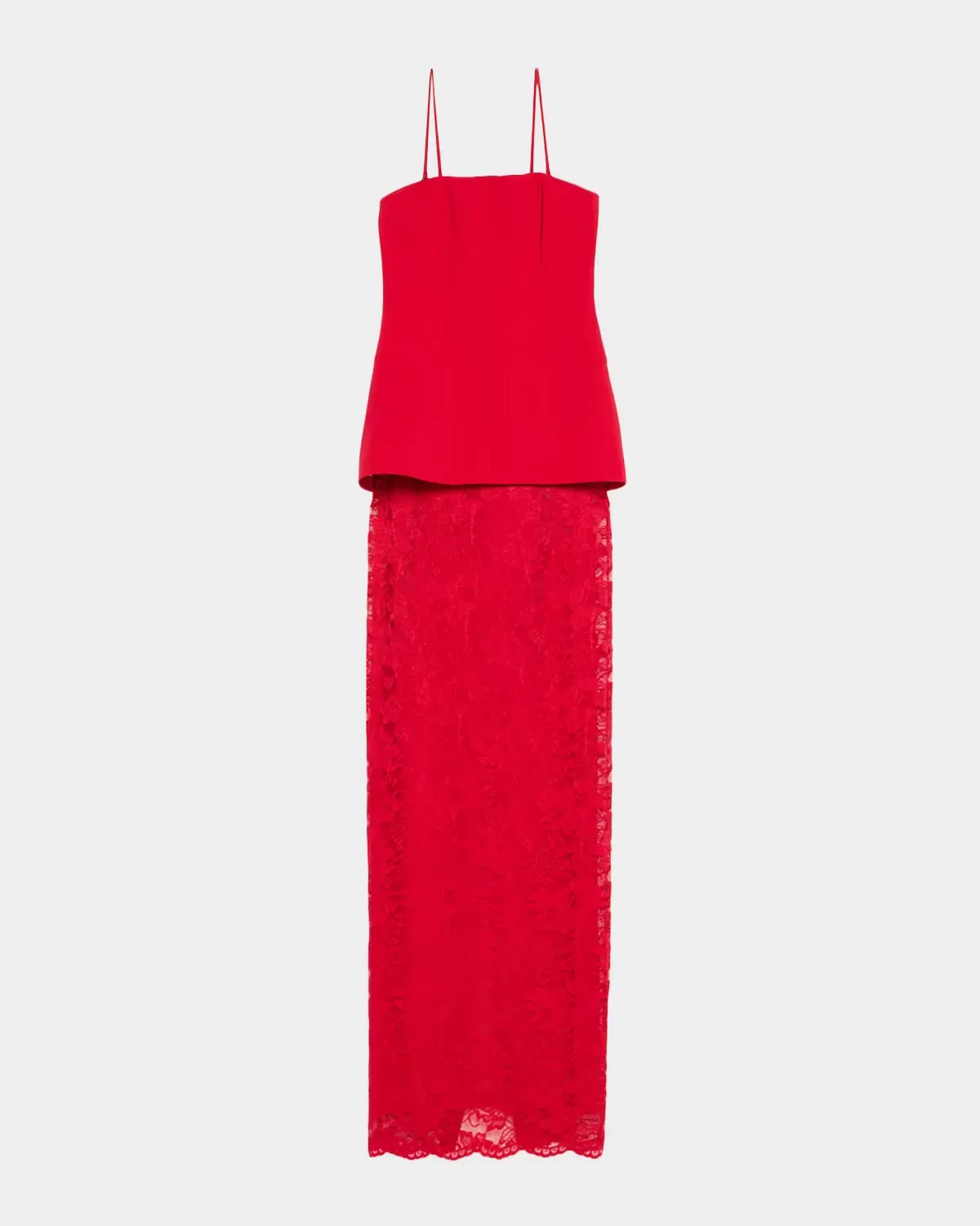 Sunara Square-Neck Column Maxi Dress by Black Halo