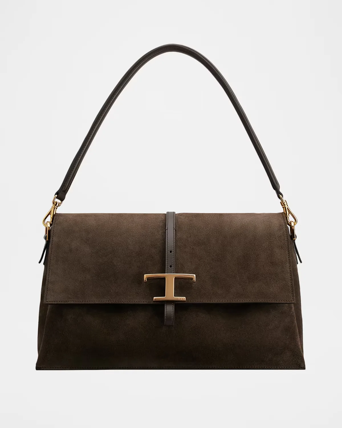 T Timeless Suede Shoulder Bag by Tod & apos;s