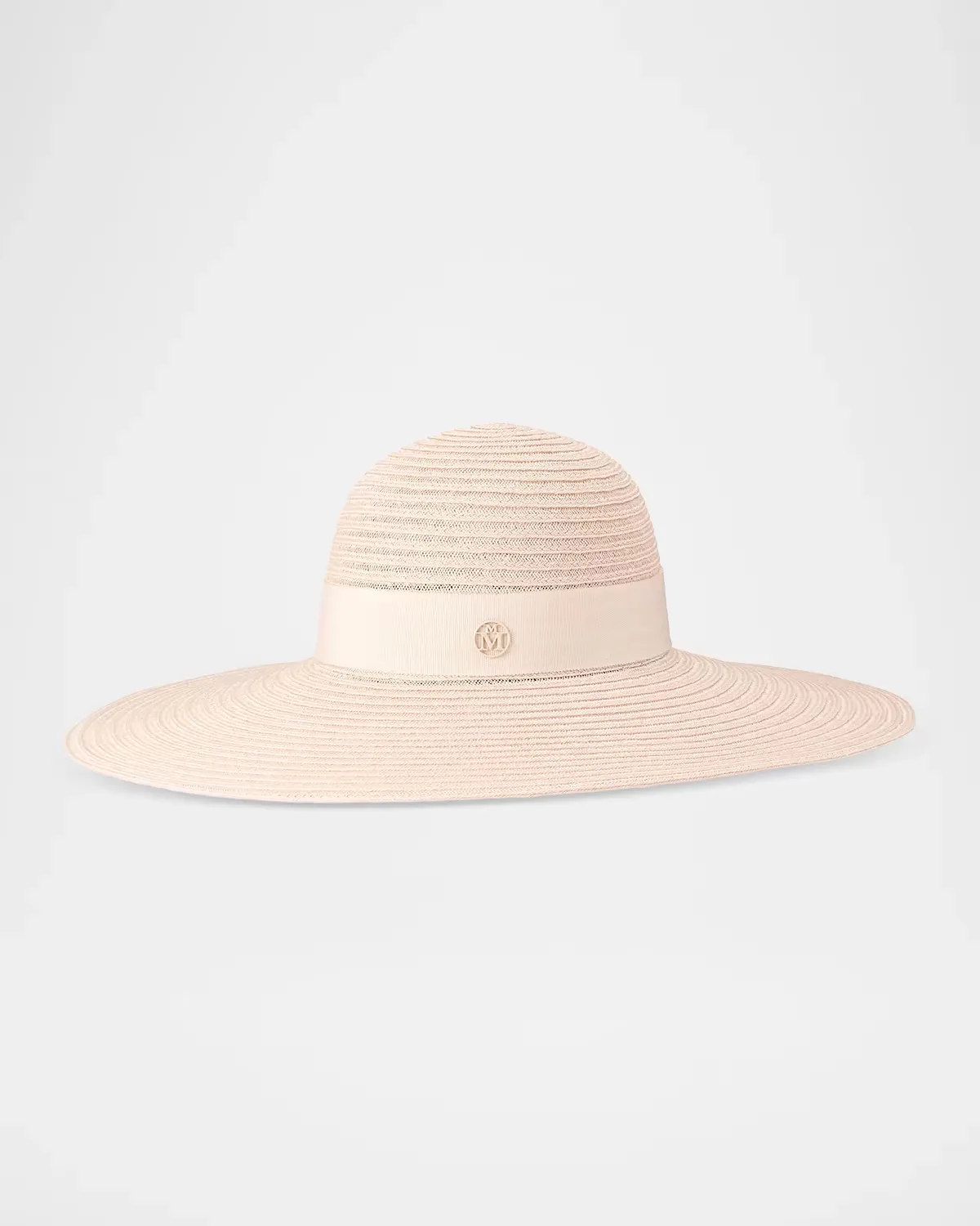 Blanche Straw Hat by Maison Michel