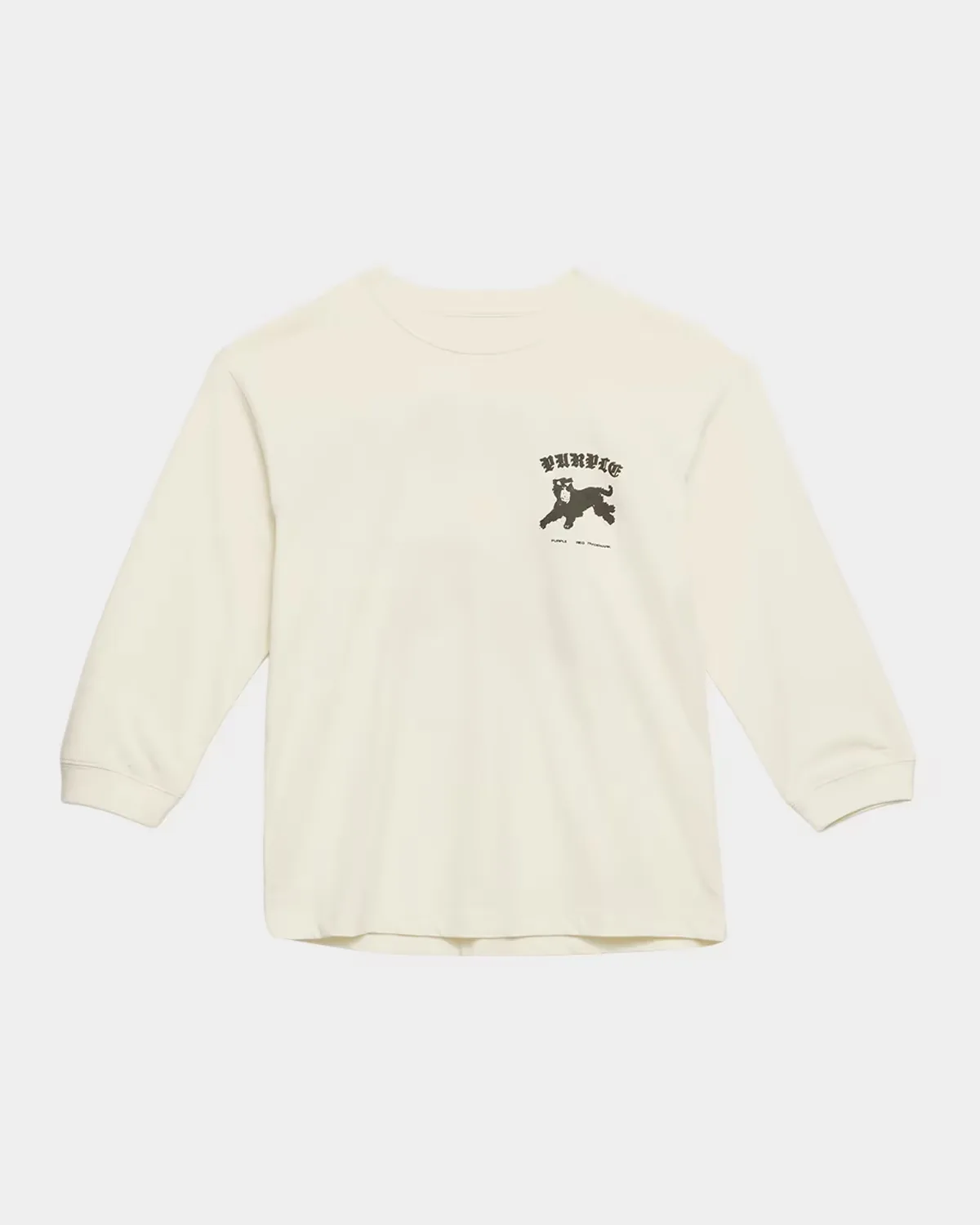 Logo Long-Sleeve T-Shirt by PURPLE