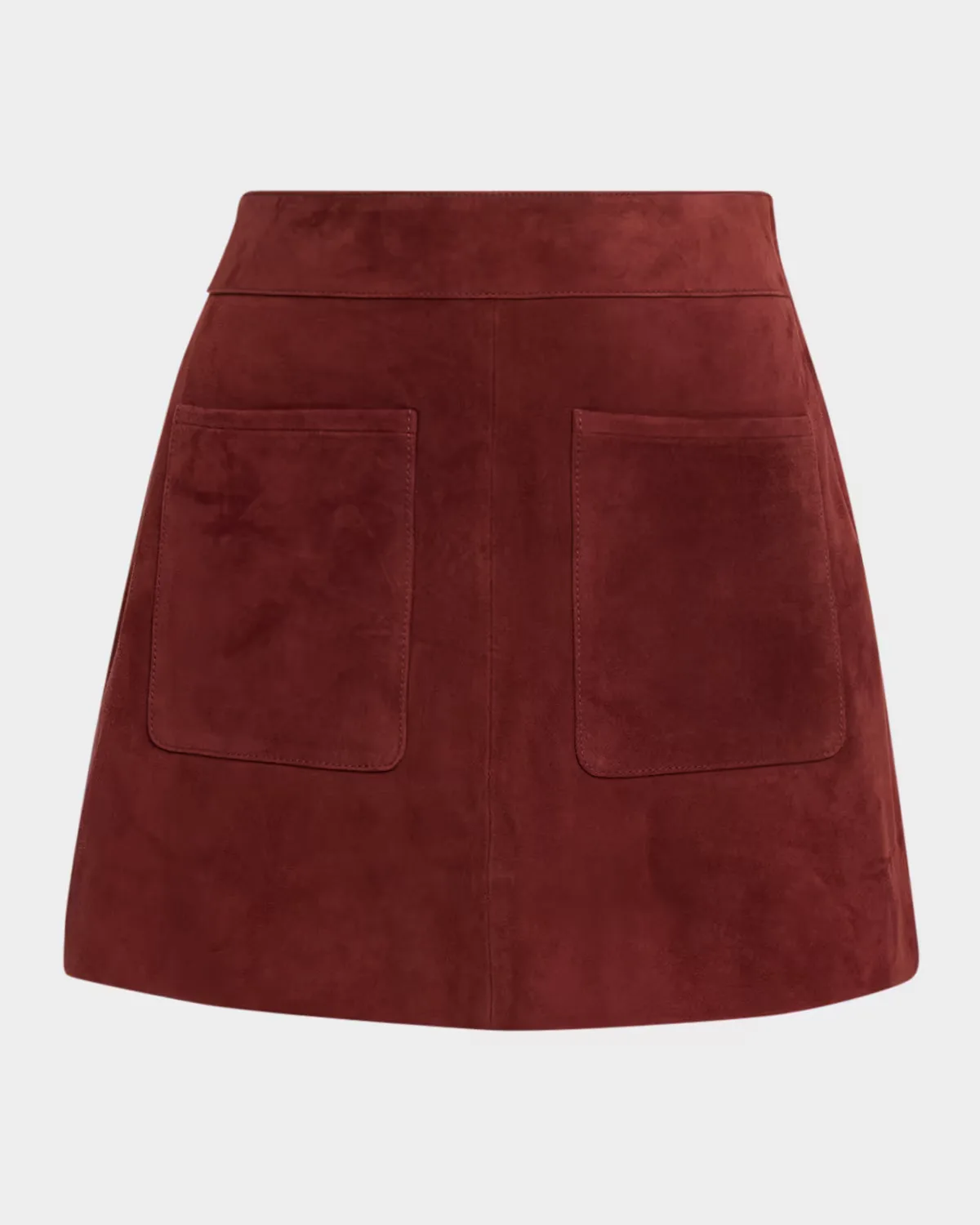 Fran Suede Mini Skirt by Tanya Taylor