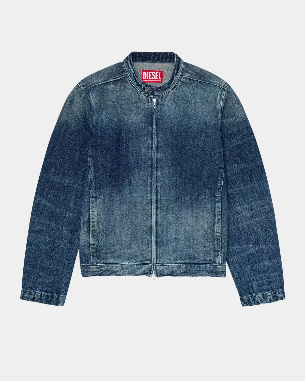 D-Glory Band-Collar Denim Jacket by Diesel