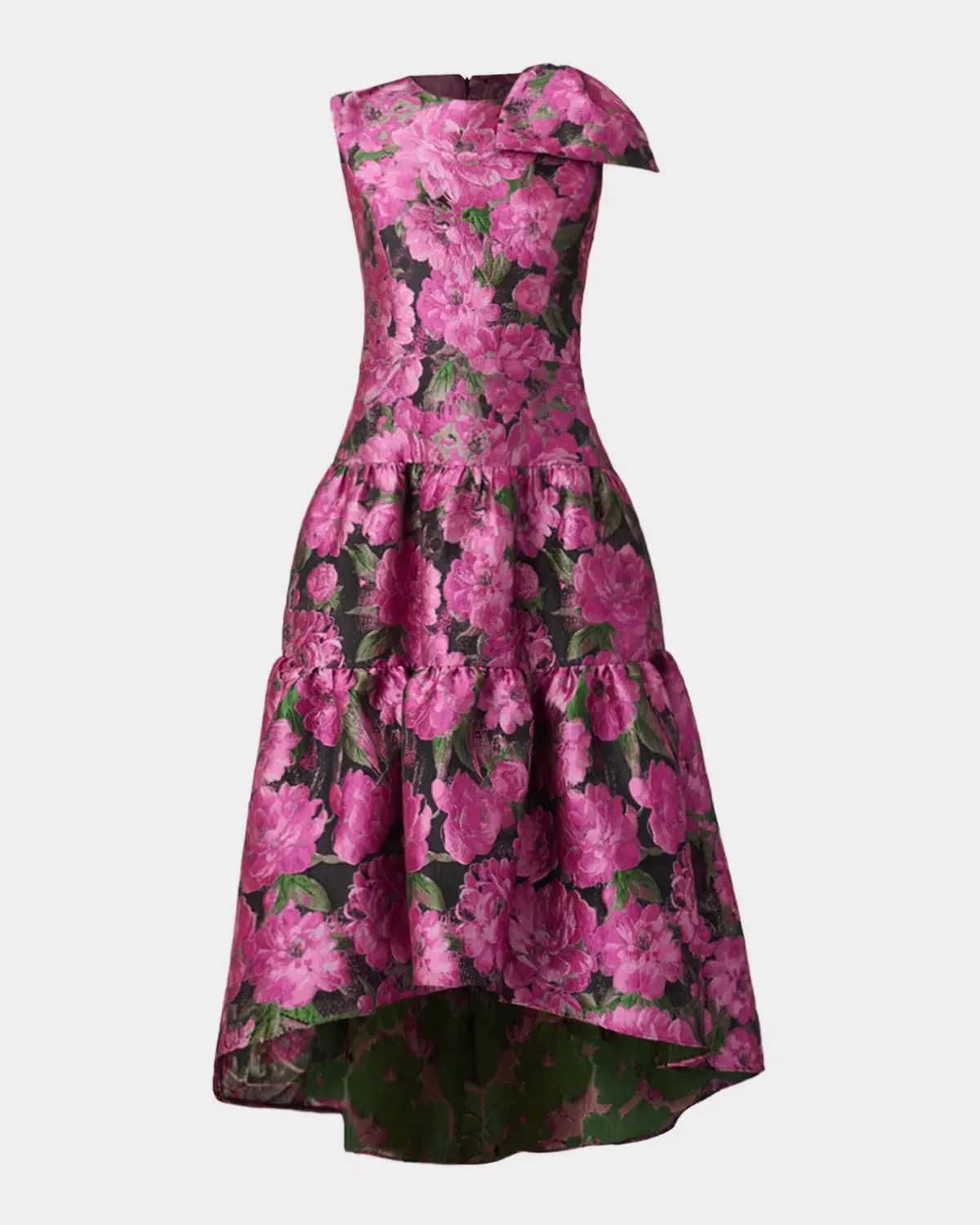 Essex Tiered Floral-Print Midi Dress by Shoshanna