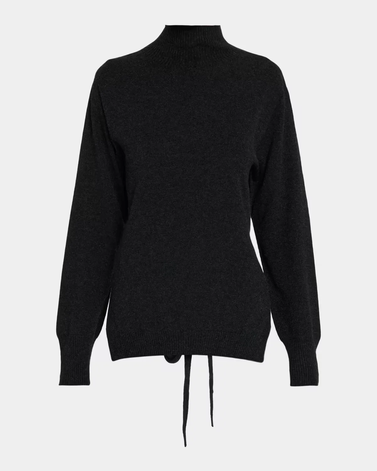 Back-Tie Cutout Silk-Cashmere Knit Top by Issey Miyake