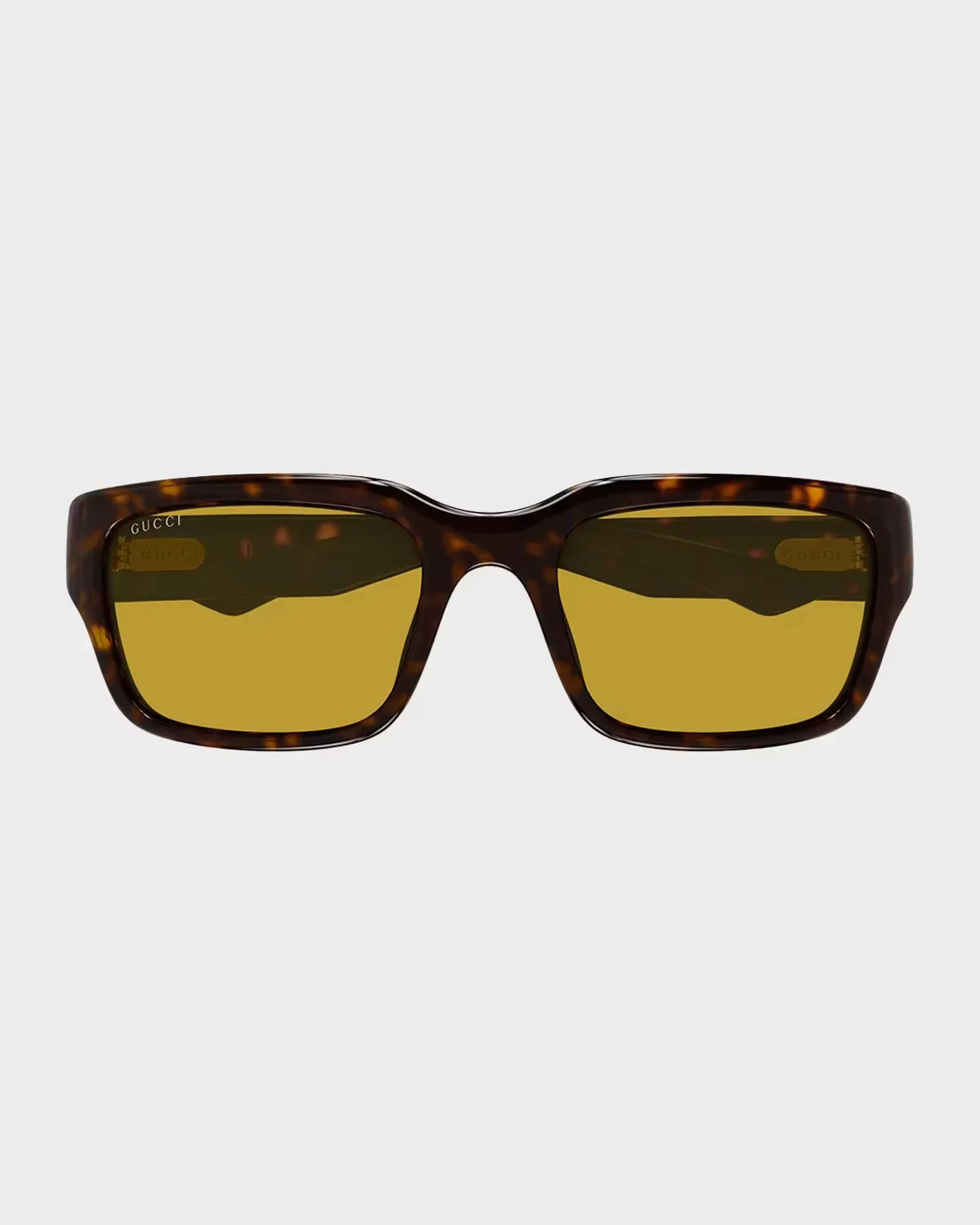 Logo Plastic and Nylon Rectangle Sunglasses
