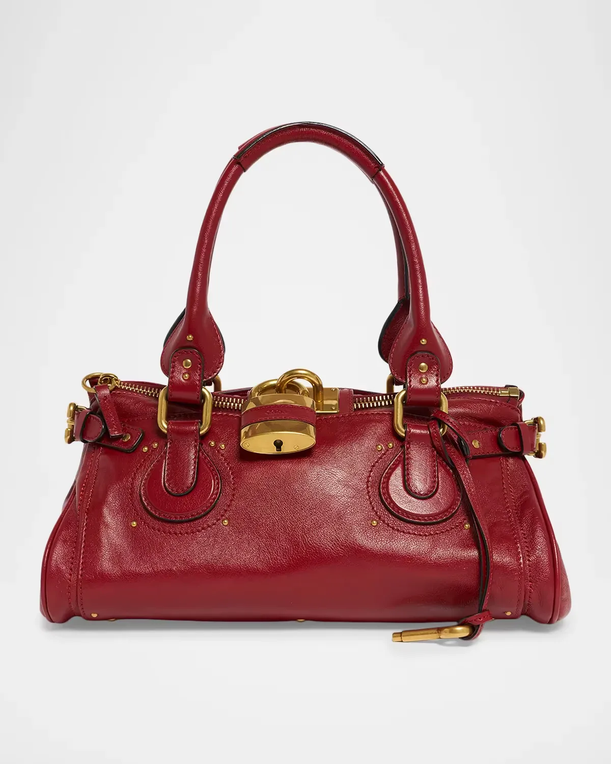 Paddington Leather Shoulder Bag by Chloé