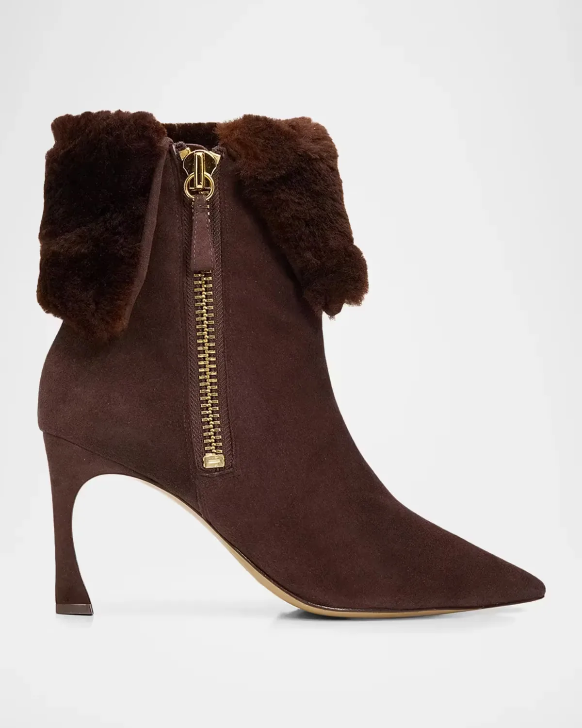 Mirabela 85MM Curly Booties by Alexandre Birman