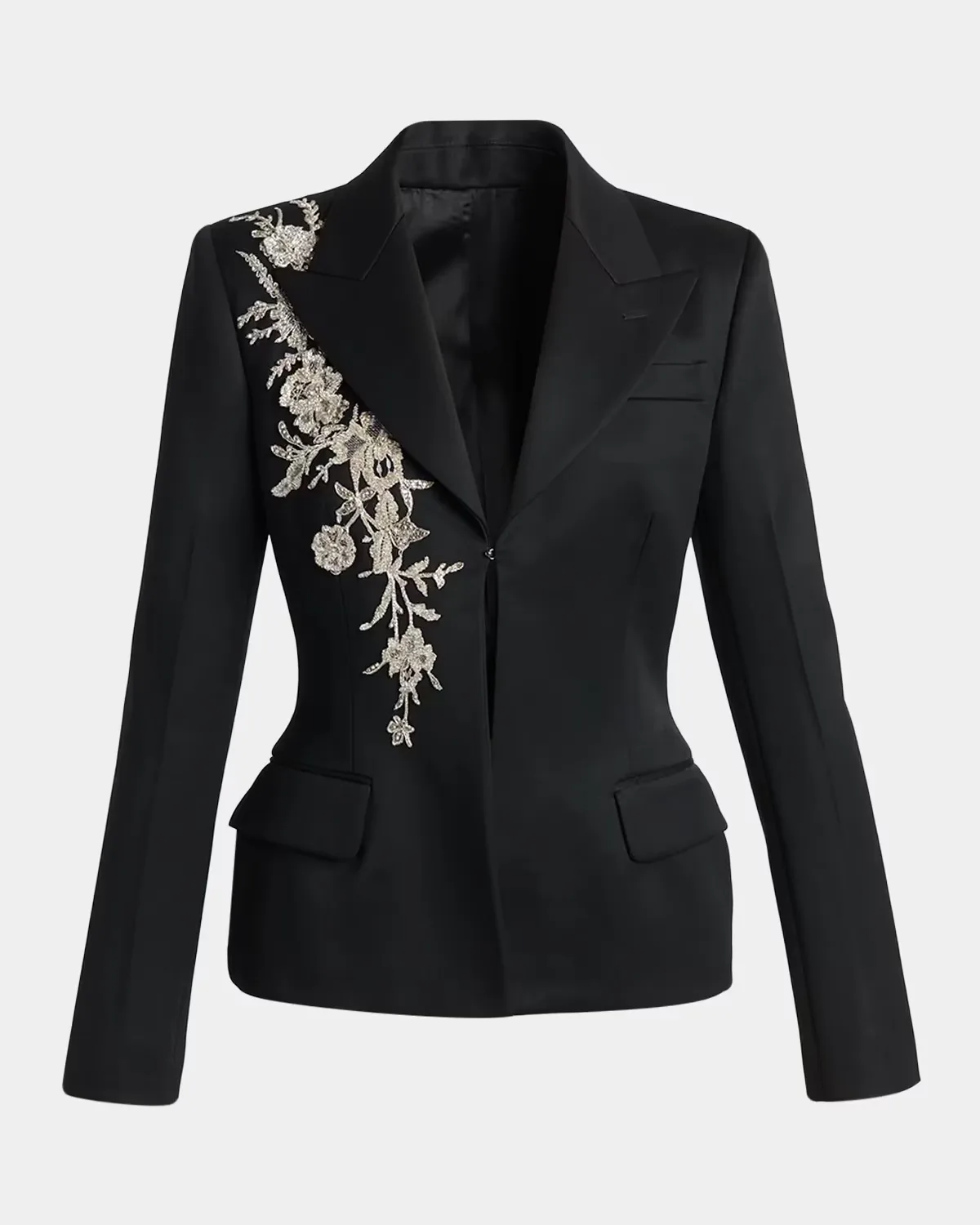 Embellished Single-Breasted Jacket by McQueen