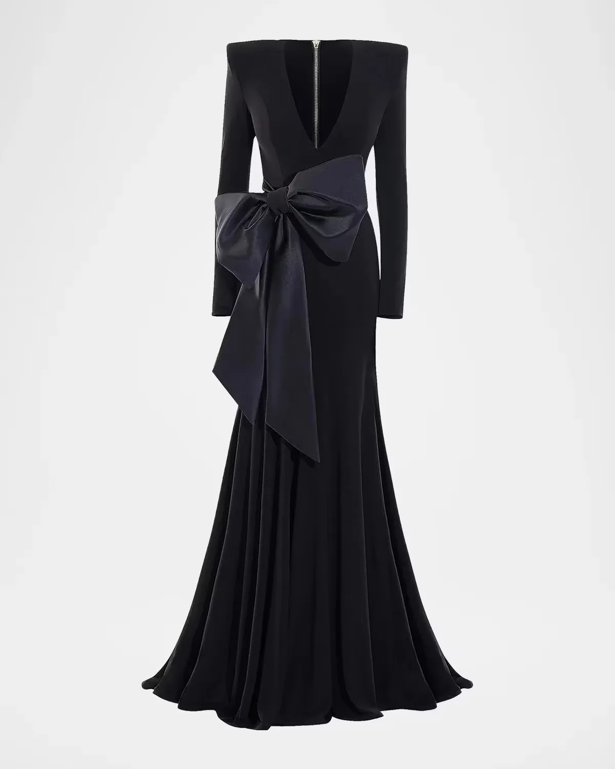 Portrait of a Siren Bow Jersey Gown by Zhivago