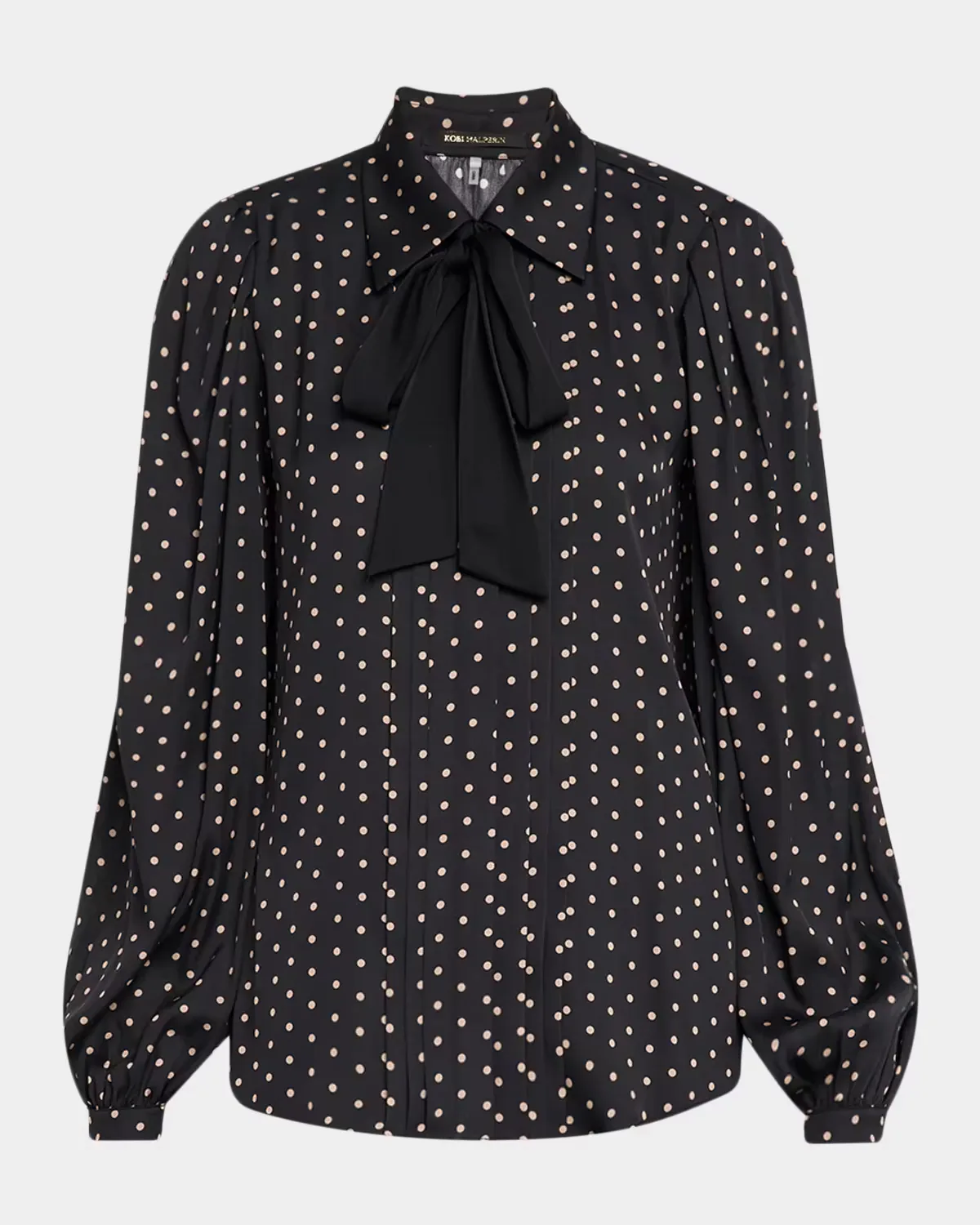 Julian Polka Dot Silk-Blend Blouse by Kobi Halperin