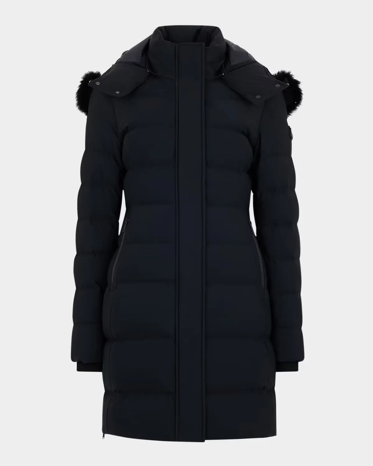 Watershed 3 Down Parka with Detachable Hood & Shearling Trim by Moose Knuckles