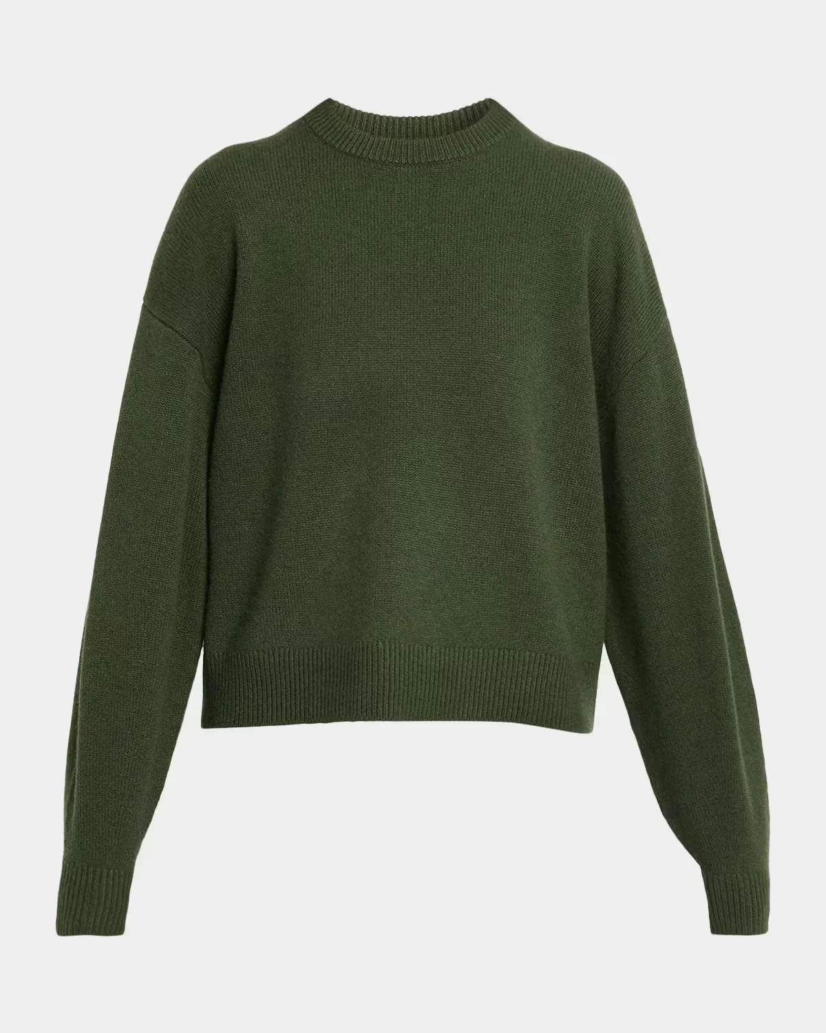 Cashmere Cropped Crewneck Sweater by Theory