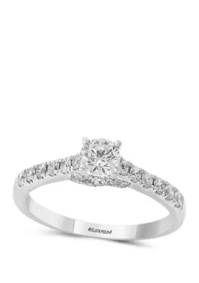 Effy 3/4 ct. t.w. Diamond Infinite Love Engagement Ring in 14k White Gold by Effy