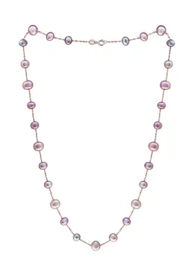 Effy 14K Rose Gold Freshwater Pearl Necklace, 16 In