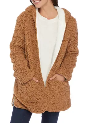 Open Front Woobie Jacket by Me Jane