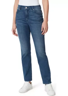 Mandie Straight Average Length Jeans by Bandolino