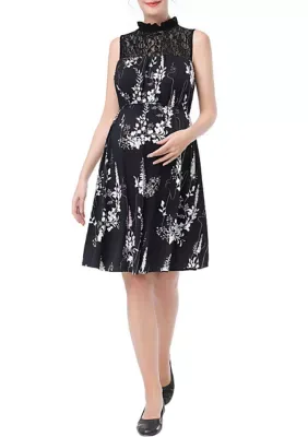 Maternity Moira Skater Dress by Kimi & Kai