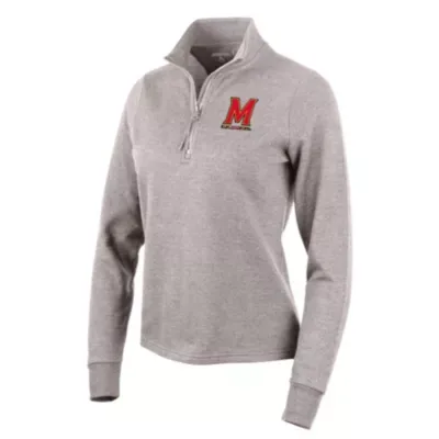 NCAA Maryland Terrapins Action Quarter Zip Pullover by Antigua