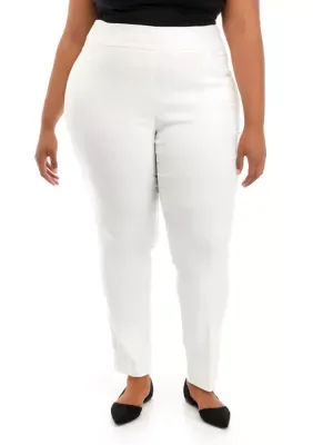 Fashion Solid Pull on Pants by Kim Rogers