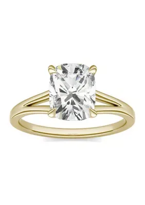 2.36 ct. t.w. Lab Created Elongated Cushion Moissanite Solitaire Ring in 14k Gold by Charles & Colvard
