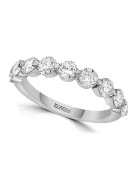 1.52 ct. t.w. Lab Created Diamond Band Ring in 14K White Gold by Effy