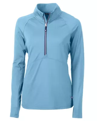 Adapt Eco Knit Stretch Recycled Half Zip Pullover by Cutter & Buck